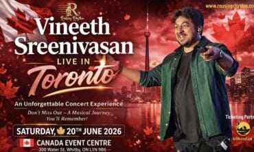 Toronto – Vineeth Sreenivasan Live