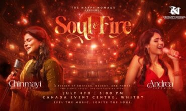 Soul & Fire – A Musical evening with Chinmayi Sripada & Andrea Jeremiah